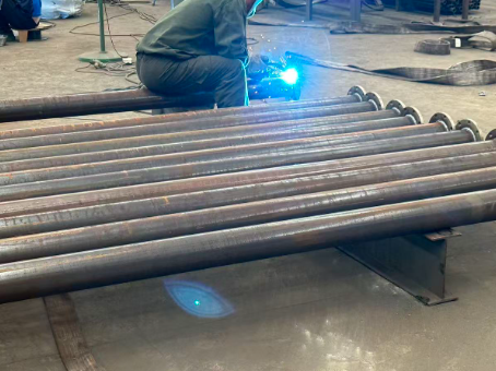 吐鲁番20#无缝注浆管加工108*6钢花管棚管